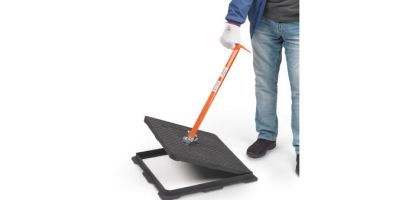 Magnetische putdeksellichter vierkant mini