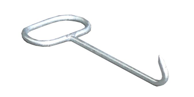 Standaard puthaak lengte 30cm