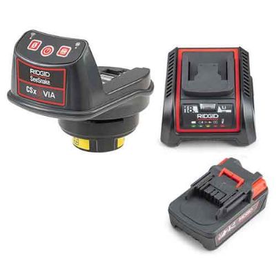 SeeSnake CSx Via met batterij en lader